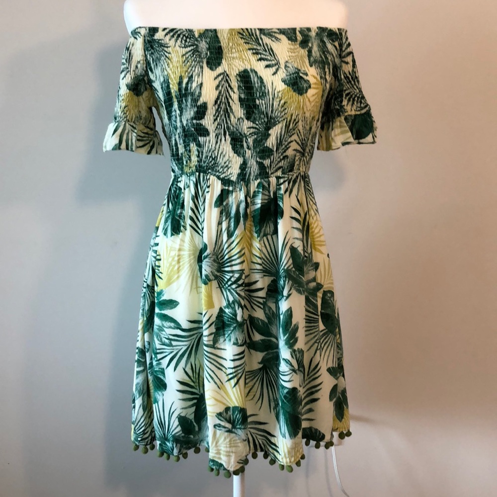 Off the shoulder dress